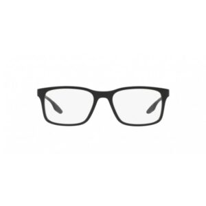 occhiale da vista uomo prada linea rossa montatura in plastica blu in nylon La forma della lente a rettangolo morbido si adatta a qualsiasi tipo di lente.0PS_01LV__1BO1O1