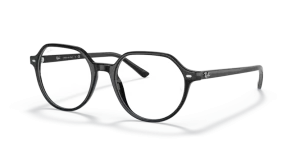 Ray Ban RB 5395 Thalia - occhiale da vista unisex montatura in plastica celluloide forma tonda Stile sobrio per un look minimale, Particolare del tempio