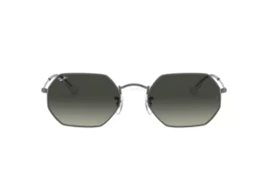 Ray Ban RB 3556 -Occhiale da sole unisex montatura in metallo una forma ottagonale rende ancor più intrigante lo stile di chi lo indossa