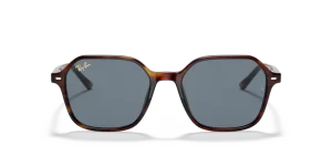 Ray-Ban RB 2194 John -occhiale da sole unisex montatura in olastica celluloide forma esagonale Modello sobrio per un look minimalista Design sottile della montatura.