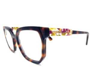 CATALEYA 112 -occhiale da vista donna montatura in plastica celluloide forma stravagante ,struttura spessa colorazioni particolari per uno stile audace