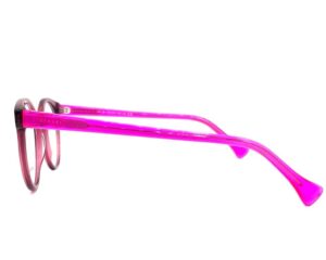 STEFANEL V4-20 -occhiale da vista donna montatura in plastica celluloide forma tonda ,una struttura lineare e comoda adatta ad ogni tipo di gradazione ,bellissimo anche graduato da sole