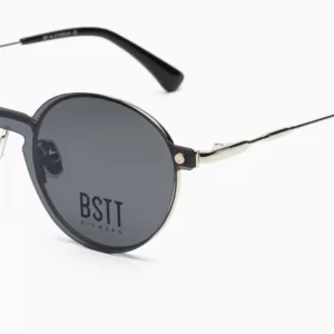 Bust Out CROCODILE: Stile e funzionalità con occhiali da vista e clip-on da sole. Personalizzazione e versatilità per chi ama l'introspezione.